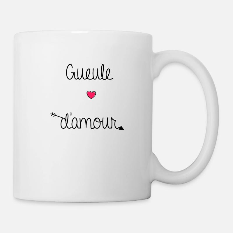 GUEULE D'AMOUR - Mug blanc - blanc