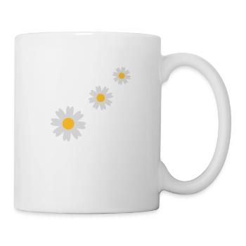 3_flowers - Mug - white - Right