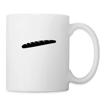 Baguette logo gift - Mug - white - Right