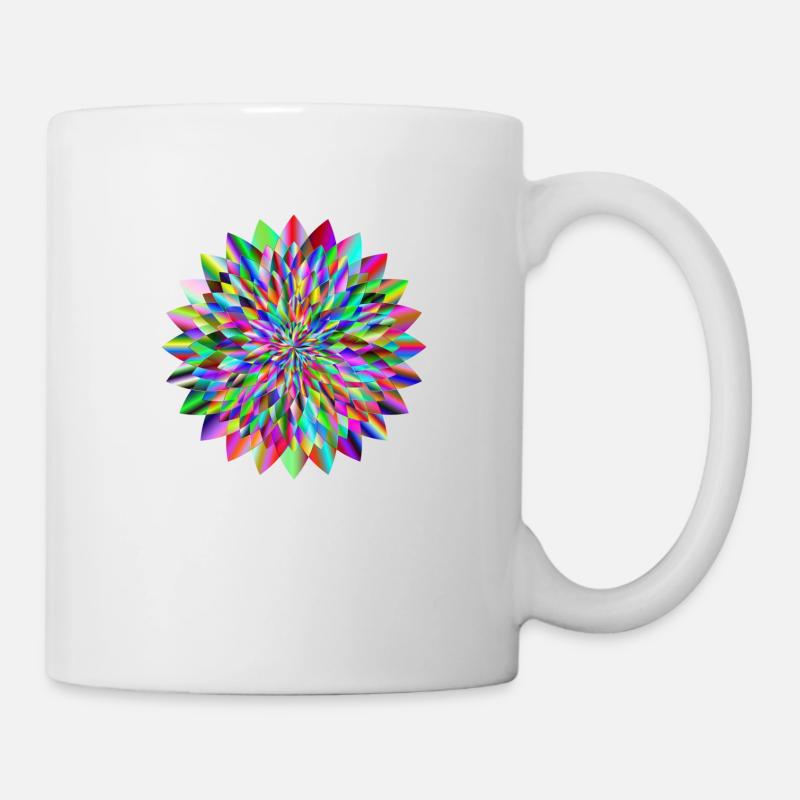 Bunt - Tasse - Weiß