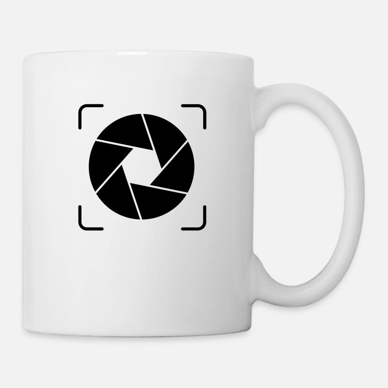 Camera - Lenses - Mug - white