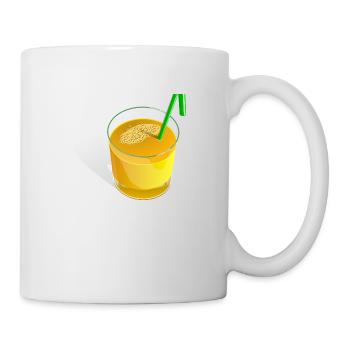 Orange Juice Saft - Mug - white - Right