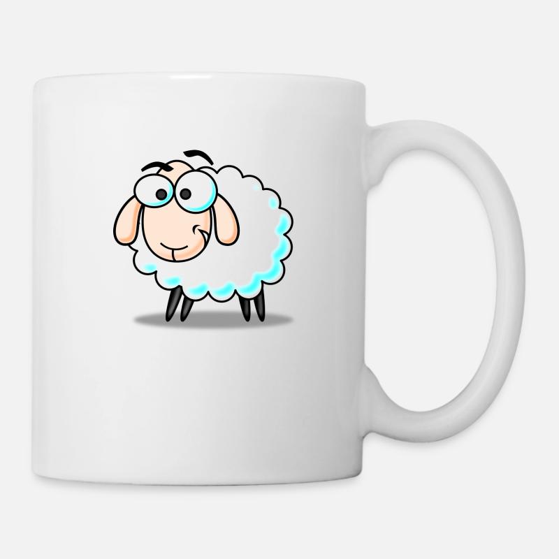 Sheep, lamb - Mug - white
