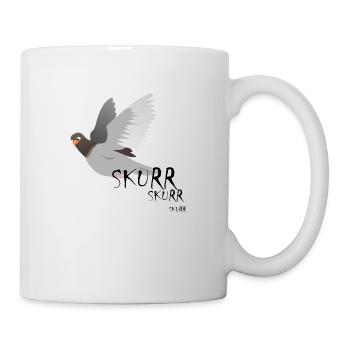 taube - Tasse - Weiß - Rechts