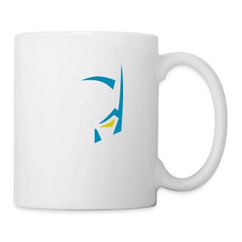 Superhero mask - Mug - white - Right