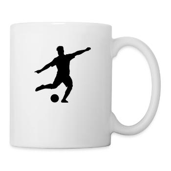 Football Player Football - Mug - white - Right