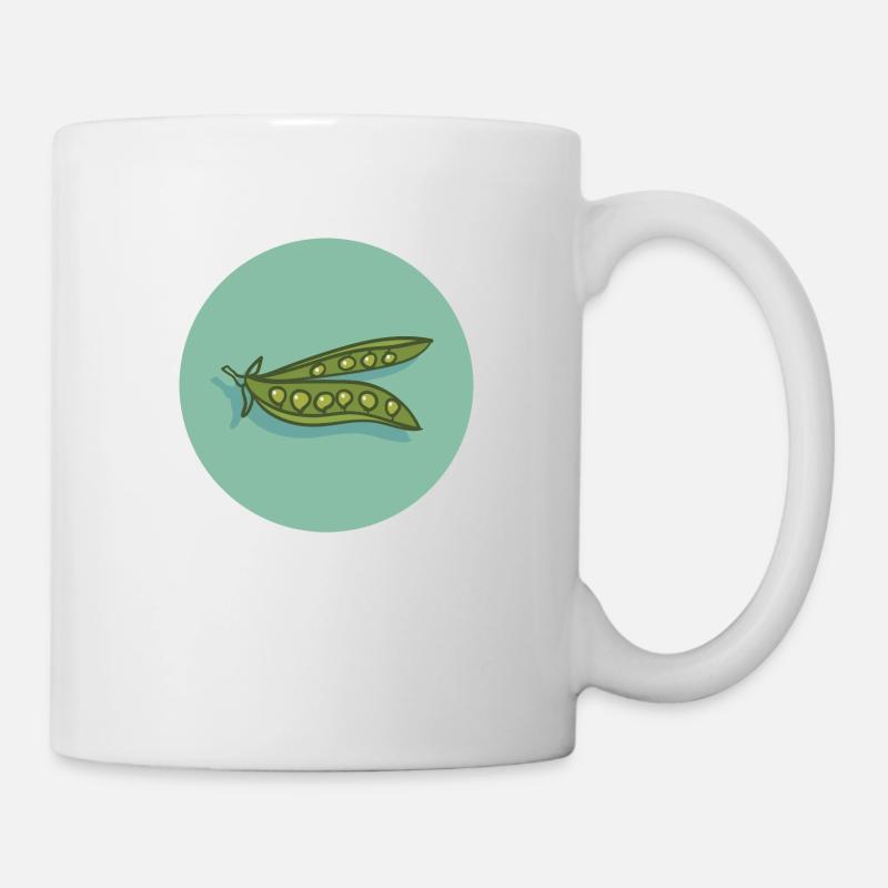 Veganer Vegetarier Tierschutz Geschenkidee - Tasse - Weiß