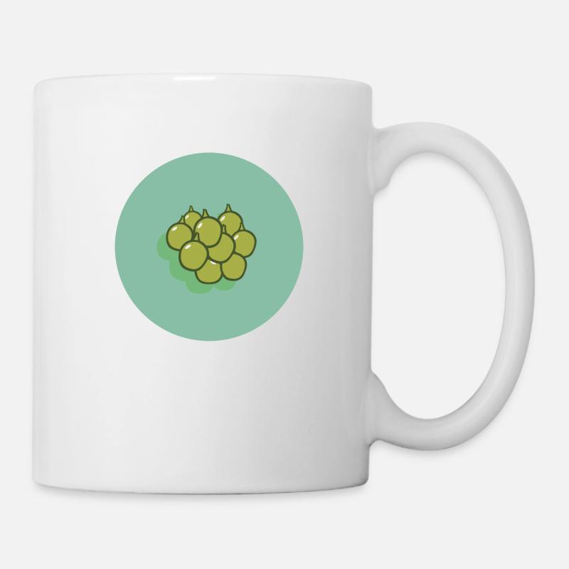 Idée de cadeau de végétarien végétarien - Mug blanc - blanc