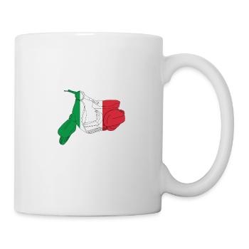 Scooter - Italy - Flag - Country - Mug - white - Right