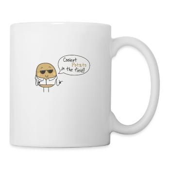 Die beste Kartoffel auf dem Feld - Tasse - Weiß - Rechts
