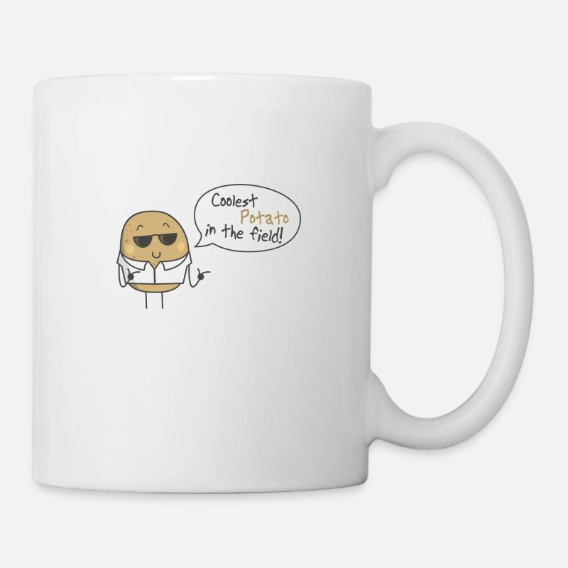 La meilleure pomme de terre dans le domaine - Mug blanc - blanc