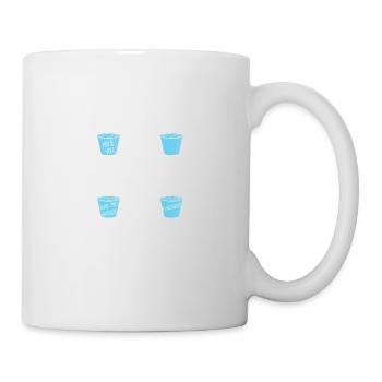 Water glass for physicist - Mug - white - Right
