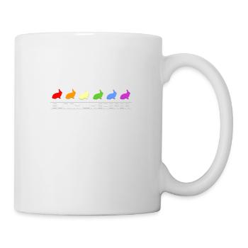 rabbit whisperer - Mug - white - Right