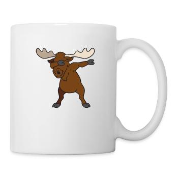 Tamponner, dab, orignal - Mug blanc - blanc - Droite