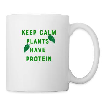 Idée de cadeau de végétarien végétarien - Mug blanc - blanc - Droite