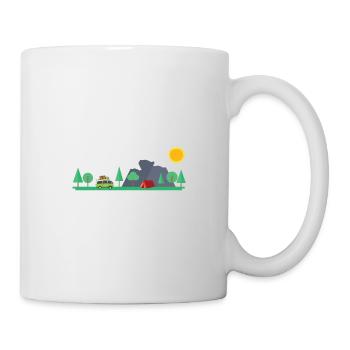 Yes we camp - Mug - white - Right