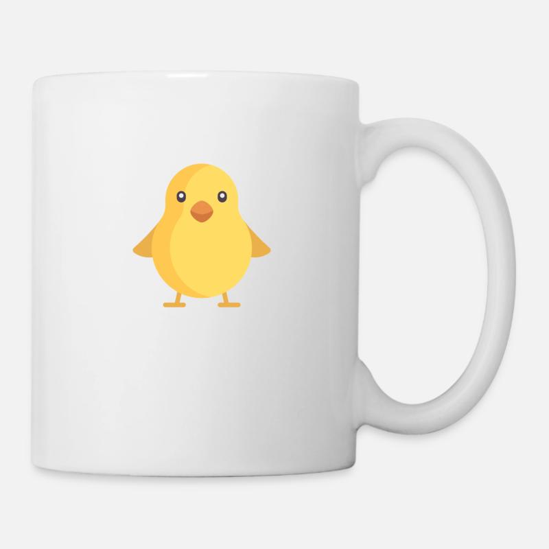 yellow chick - Mug - white