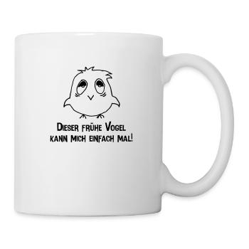 vogel - Tasse - Weiß - Rechts