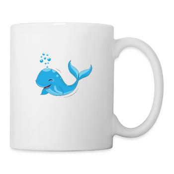 whale - Mug - white - Right