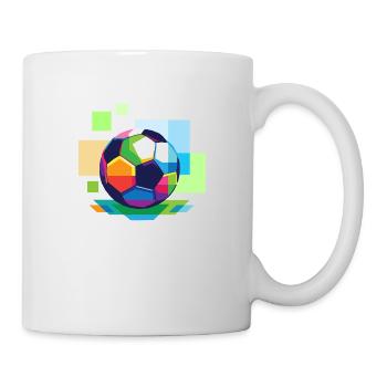 Football - Mug blanc - blanc - Droite