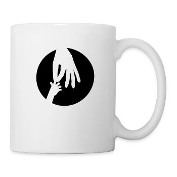 hand reach - Mug - white - Right