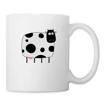 Kuh - Mug blanc - blanc - Droite