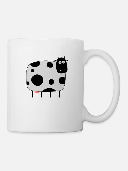 Kuh - Tasse - Weiß