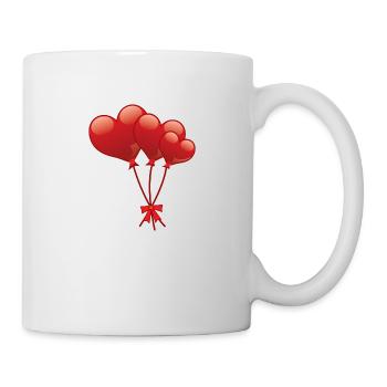 Hearts de - Tasse - Weiß - Rechts