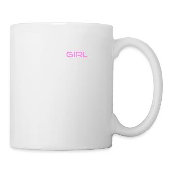 bad girl geschenk geschenkidee cool schwarz - Tasse - Weiß - Rechts