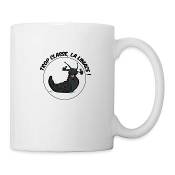 Zu stilvoll, Schnecke! - Tasse - Weiß - Rechts