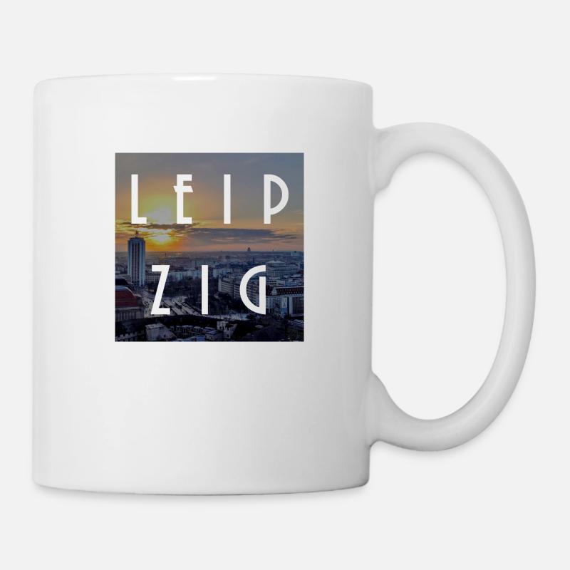 Leipzig - Tasse - Weiß