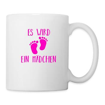 Ce sera Une fille ! Grossesse Idée cadeau - Mug blanc - blanc - Droite