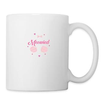 BRIDAL JEUNE FILLE PARTENAIRE T-SHIRT DRÔLE IDÉE - Mug blanc - blanc - Droite