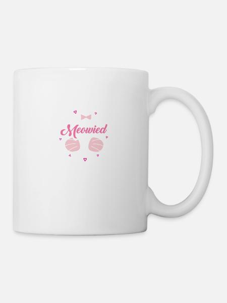 BRIDAL JEUNE FILLE PARTENAIRE T-SHIRT DRÔLE IDÉE - Mug blanc - blanc