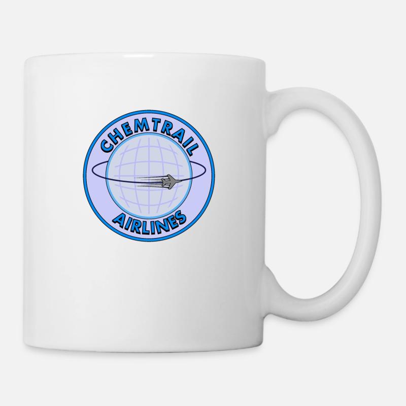 Chemtrail Airlines - Mug blanc - blanc
