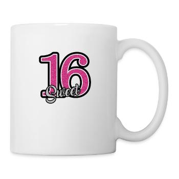 Doux 16 - Mug blanc - blanc - Droite