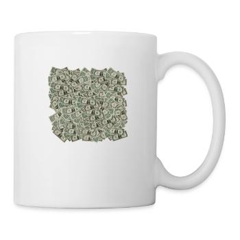 Dollar Pile - Gift Idea - Dollar Pile - Mug - white - Right