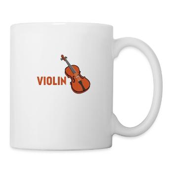 Eat Sleep Violin Repeat - Violon - Musique - Mug blanc - blanc - Droite