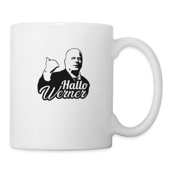 Hallo Werner! Stefan Hentschel - Tasse - Weiß - Rechts