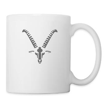 steinbock_062012_a_1c_black - Tasse - Weiß - Rechts