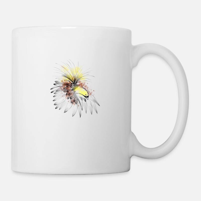 Paradiesvogel - Tasse - Weiß