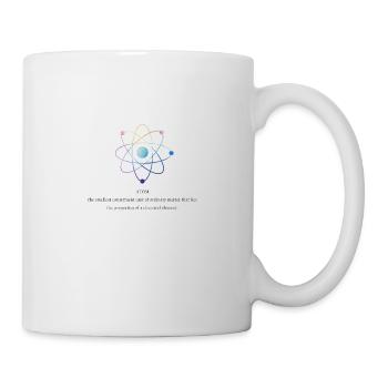 Atom - Tasse - Weiß - Rechts