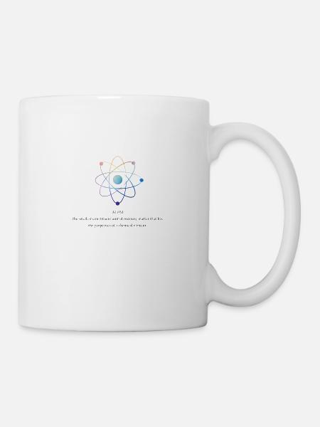 atom - Mug - white