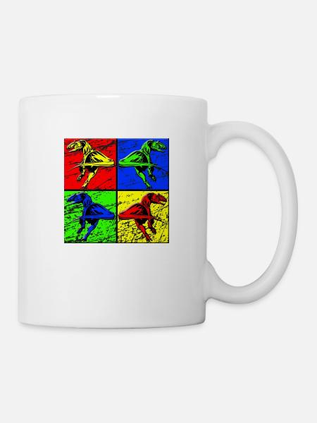Dinosaurier - Tasse - Weiß