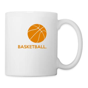 BASKETBALL Men Women Kids Shirt & Gift - Mug - white - Right