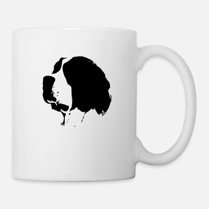 saint bernard dog - Mug - white