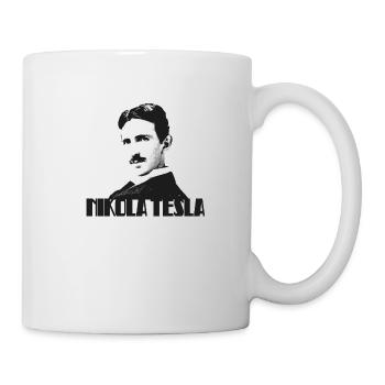 tesla1 - Mug blanc - blanc - Droite