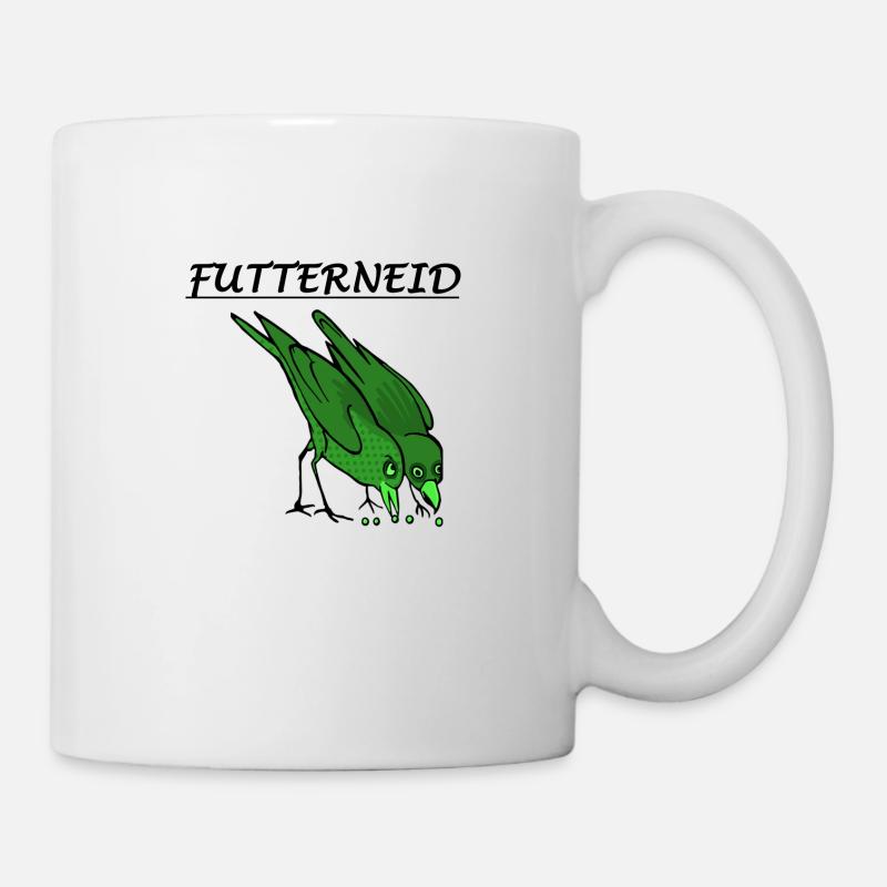 Futterneid - Tasse - Weiß