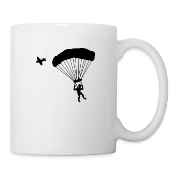 Skydiving Parachutist Parachutist - Mug - white - Right