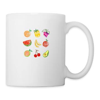 Fruit Salad - Tasse - Weiß - Rechts